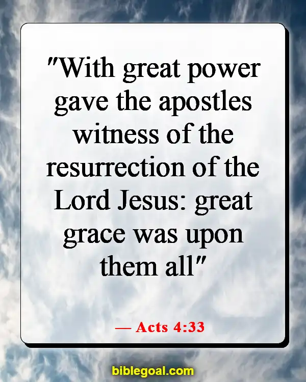 Bible Verses About Leading Others To God (Acts 4:33)