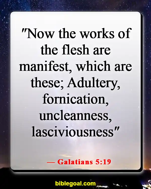 Bible Verses On Waiting For Marriage (Galatians 5:19)