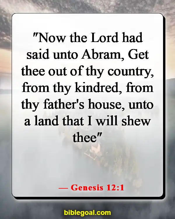 Bible Verses On Traveling The World (Genesis 12:1)