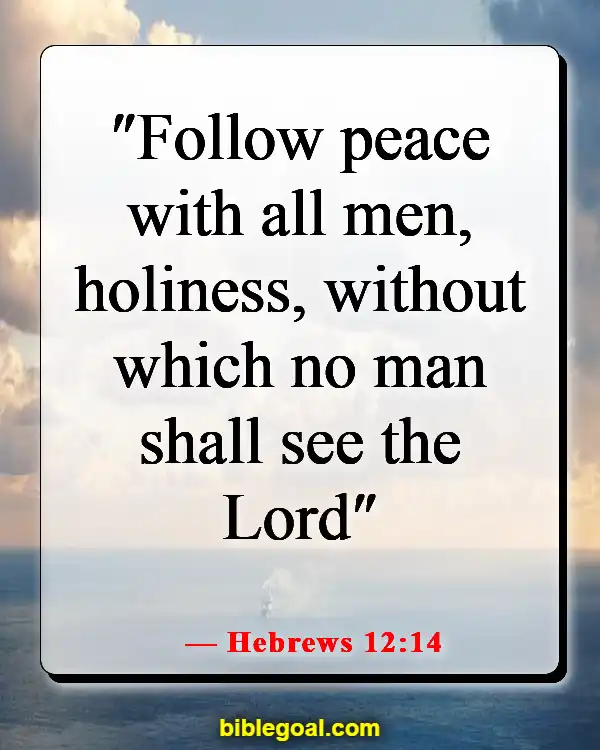 Bible Verses About Seeing The Best In Others (Hebrews 12:14)