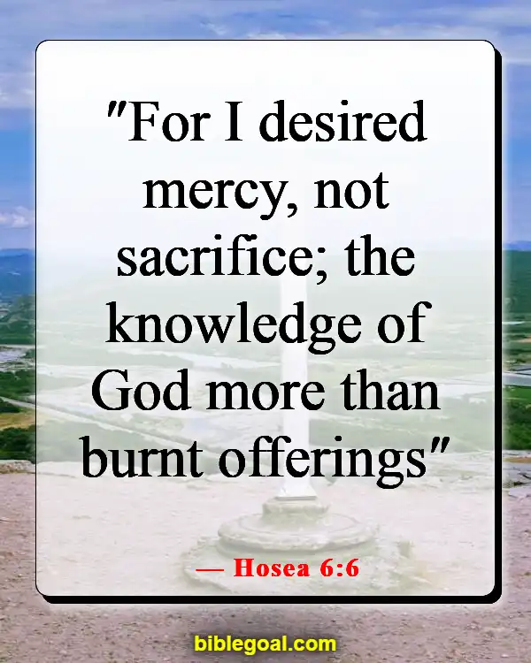 Bible Verses About God Desiring A Relationship With Us (Hosea 6:6)