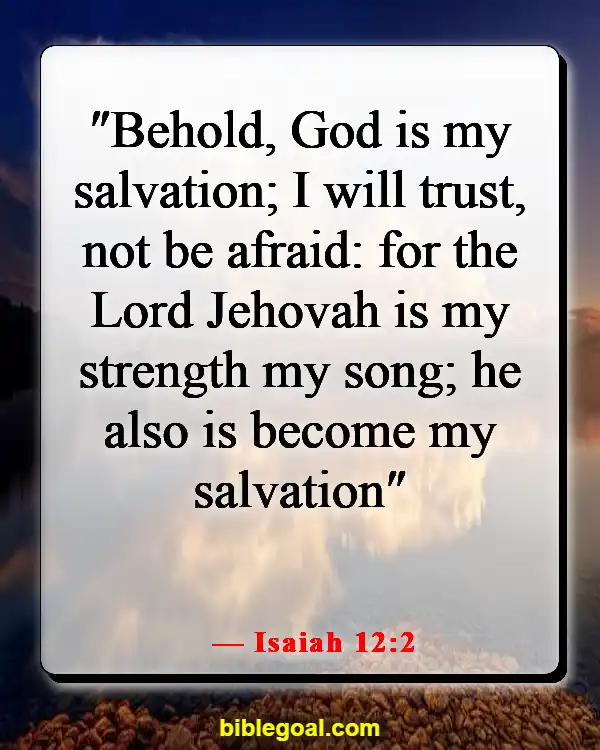 Bible Verse About Hope For The Future (Isaiah 12:2)