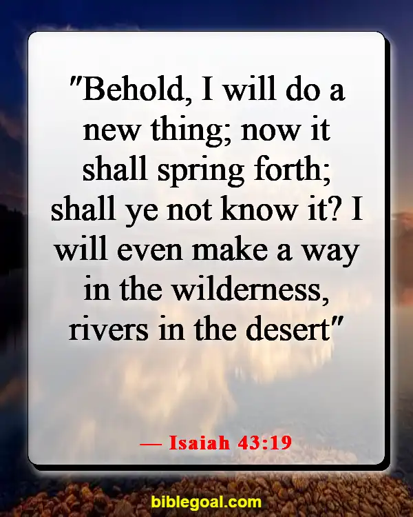 Bible Verses With God All Things Are Possible (Isaiah 43:19)