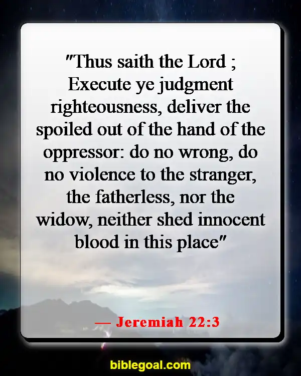 Bible Verses About Doing The Right Thing (Jeremiah 22:3)