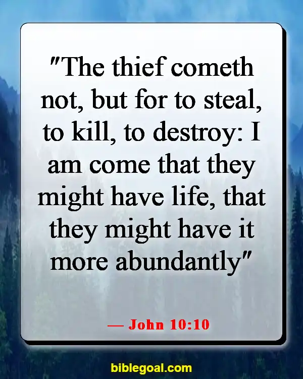 Bible Verses About Destiny (John 10:10)