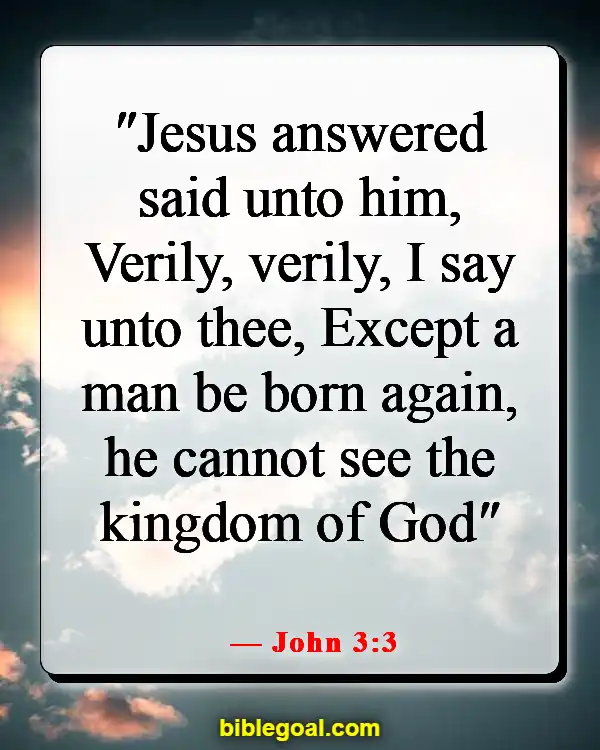 Bible Verses About Building God's Kingdom (John 3:3)