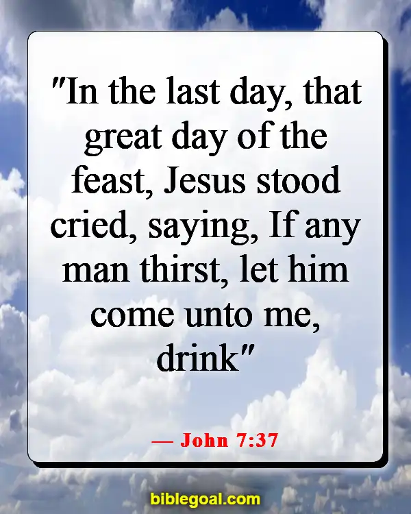 Bible Verse Food For The Soul (John 7:37)