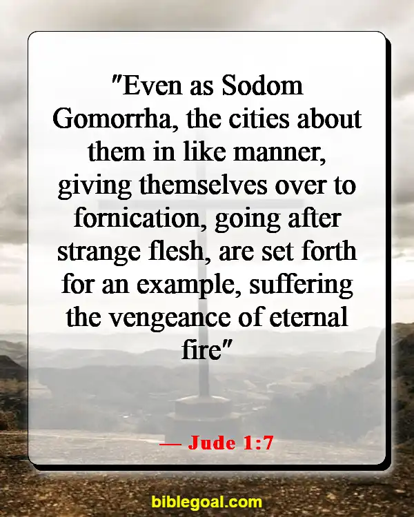 Bible Verses About The Wicked Being Punished (Jude 1:7)