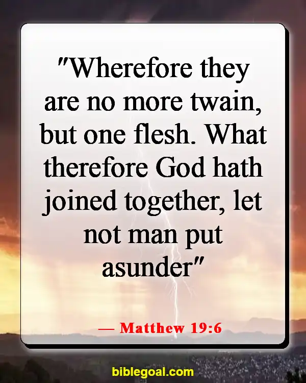 Bible Verses About Waiting For The Right Man (Matthew 19:6)