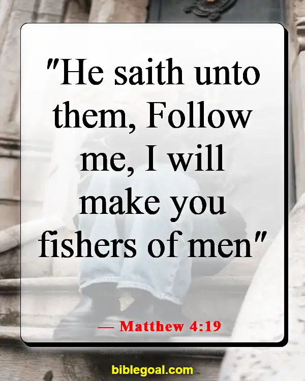 Bible Verses To Pray For Mission Trips (Matthew 4:19)