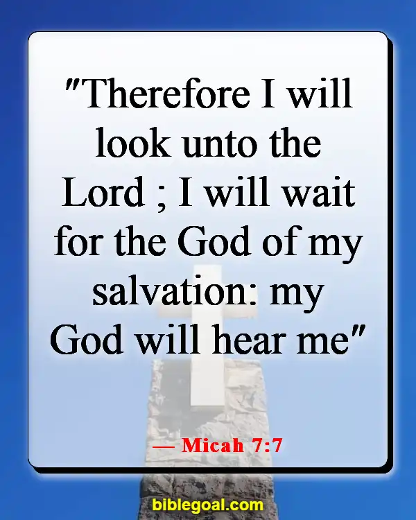 Bible Verse About Hope For The Future (Micah 7:7)