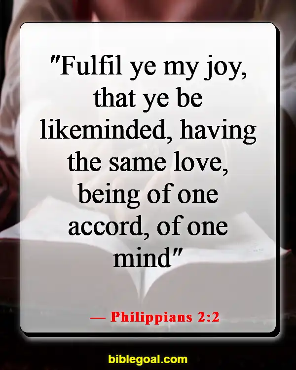 Bible Verses About God Sending You The Right Person (Philippians 2:2)