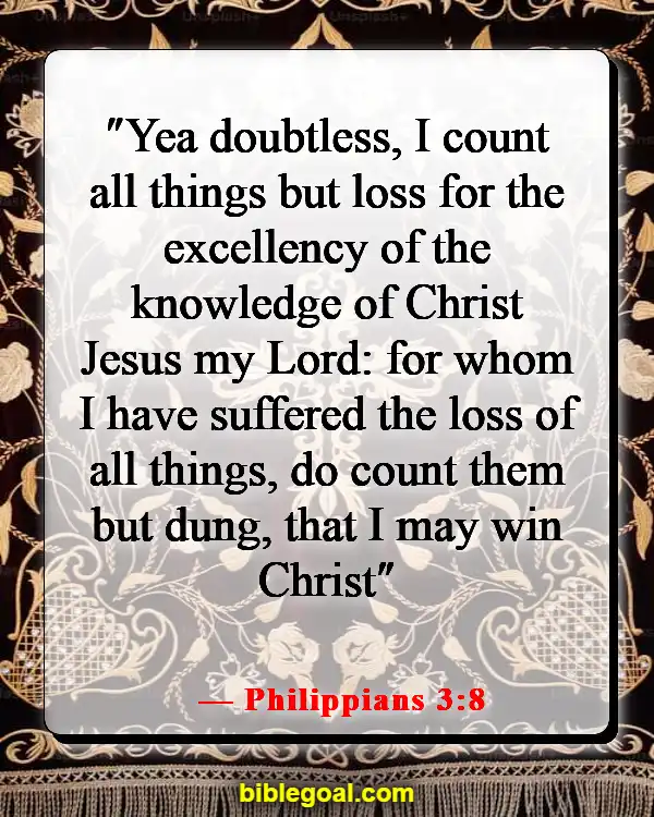 Bible Verses About Leaving Family For God (Philippians 3:8)