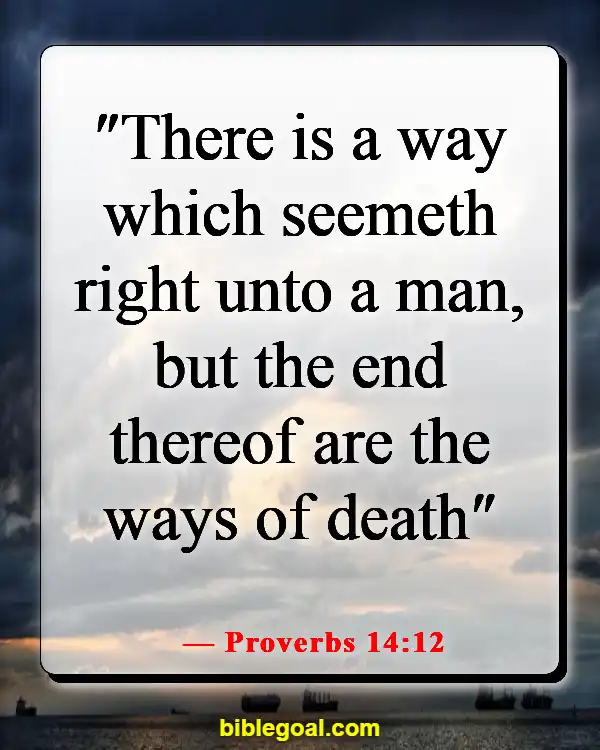 Bible Verses About Choosing The Right Path (Proverbs 14:12)