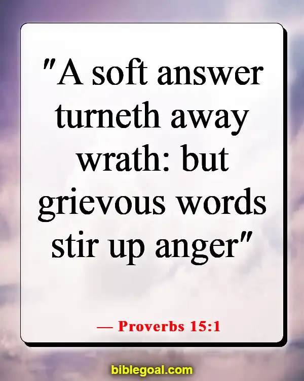 Bible Verses About Seeing The Best In Others (Proverbs 15:1)