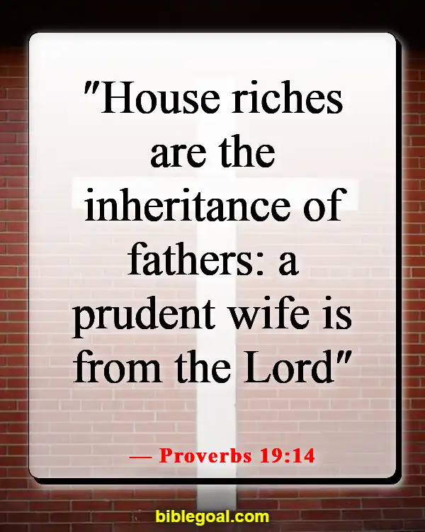 Bible Verses About God Sending You The Right Person (Proverbs 19:14)