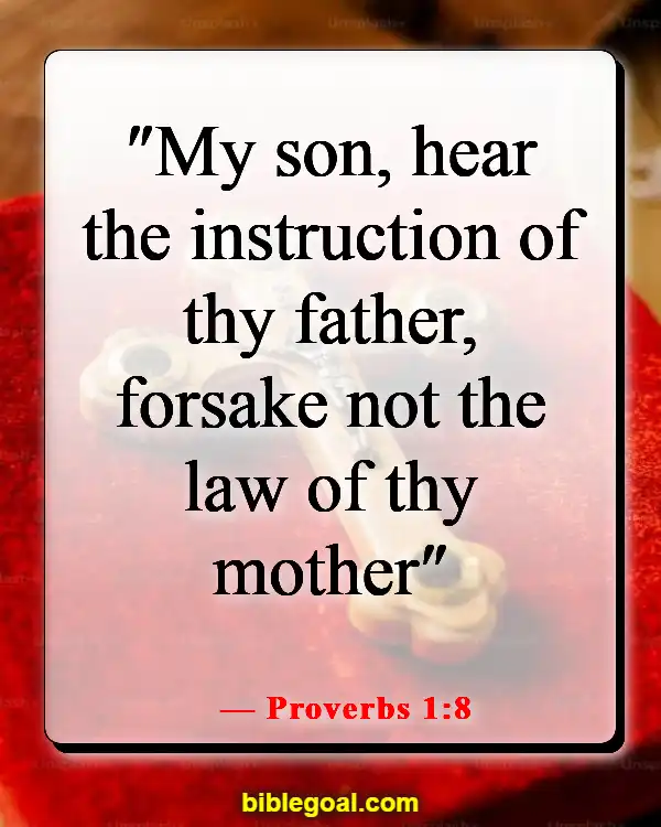 Bible Verses About Wise Woman (Proverbs 1:8)