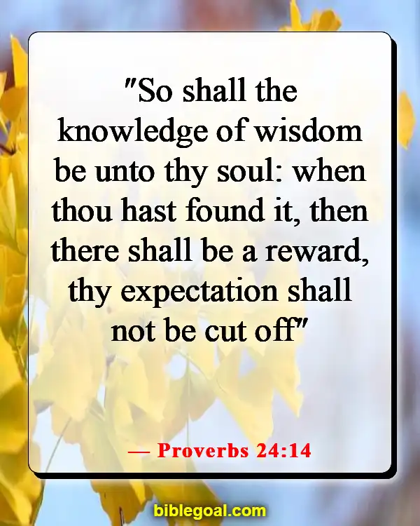 Bible Verses About Healing The Mind (Proverbs 24:14)