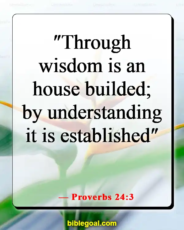 Bible Verses About God Sending You The Right Person (Proverbs 24:3)