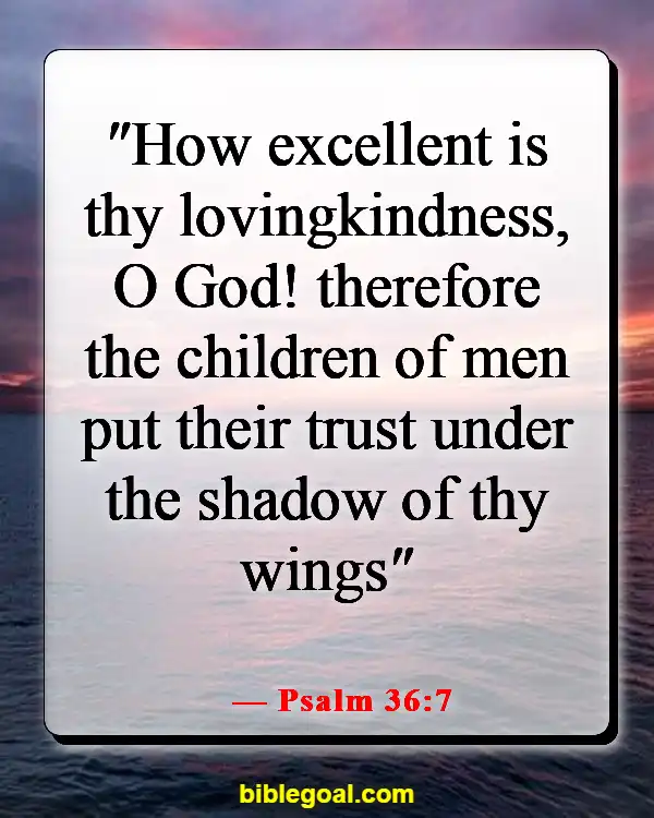Bible Verses About How Precious We Are To God (Psalm 36:7)