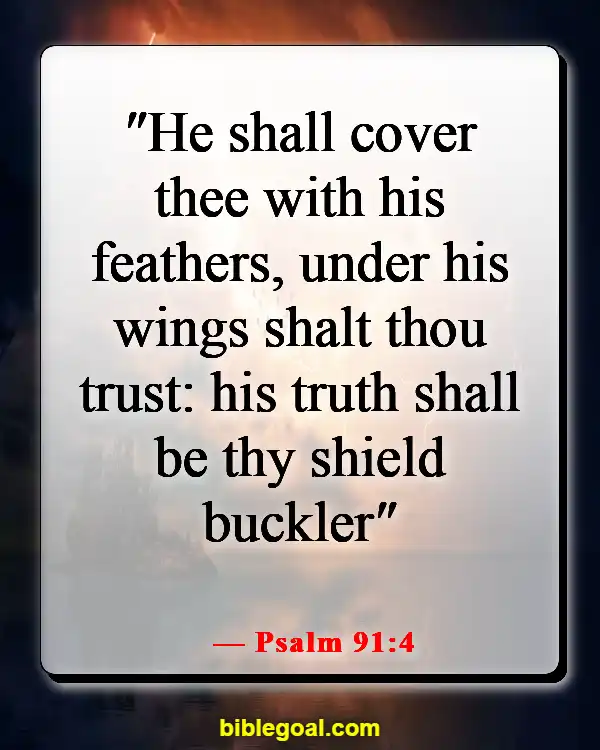 Bible Verse About Intimate Relationship With God (Psalm 91:4)
