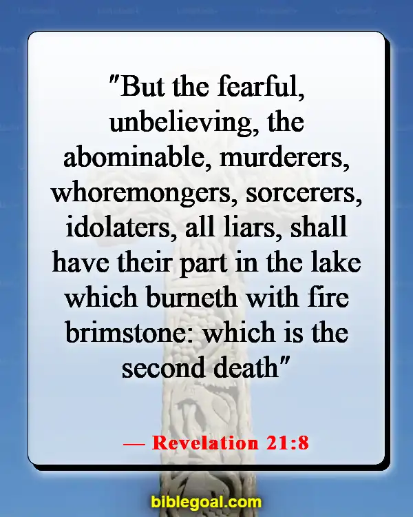 Bible Verses About The Wicked Being Punished (Revelation 21:8)