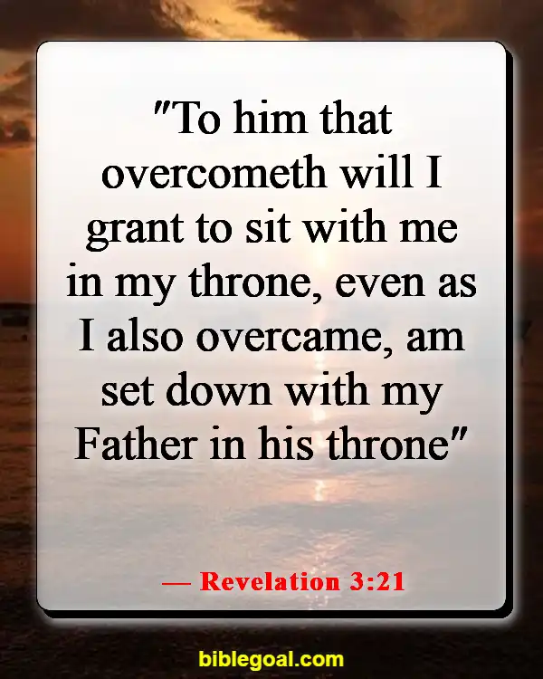 Bible Verses About The Hope Of Heaven (Revelation 3:21)