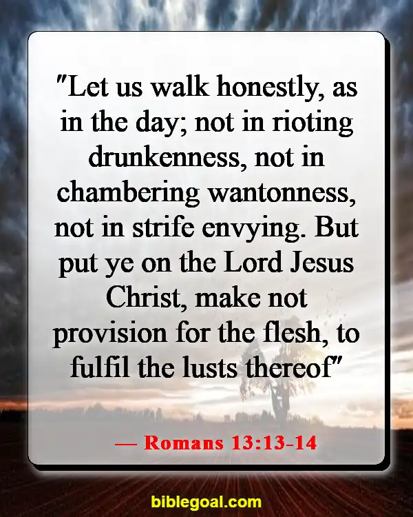 Bible Verses About Virtue (Romans 13:13-14)