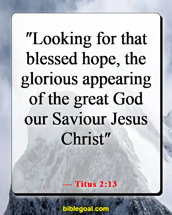 Bible Verses About The Hope Of Heaven (Titus 2:13)