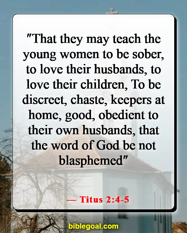 Bible Verses About God Sending You The Right Person (Titus 2:4-5)