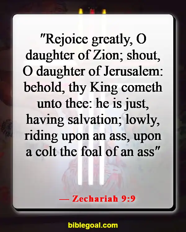 Bible Verse Humble Yourself In The Sight Of The Lord (Zechariah 9:9)