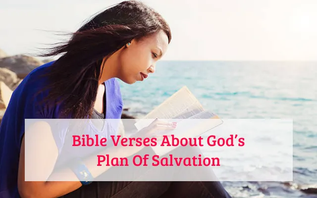 Bible Verses About God’s Plan Of Salvation